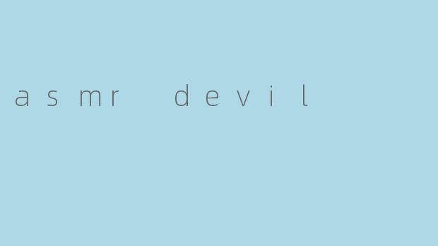 asmr devil